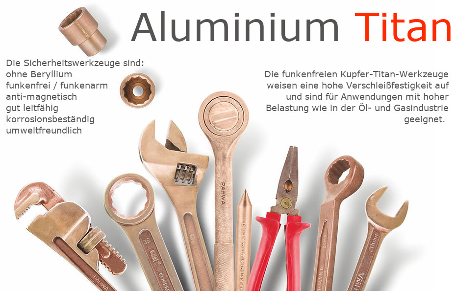 QTI Aluminium Titan Werkzeug