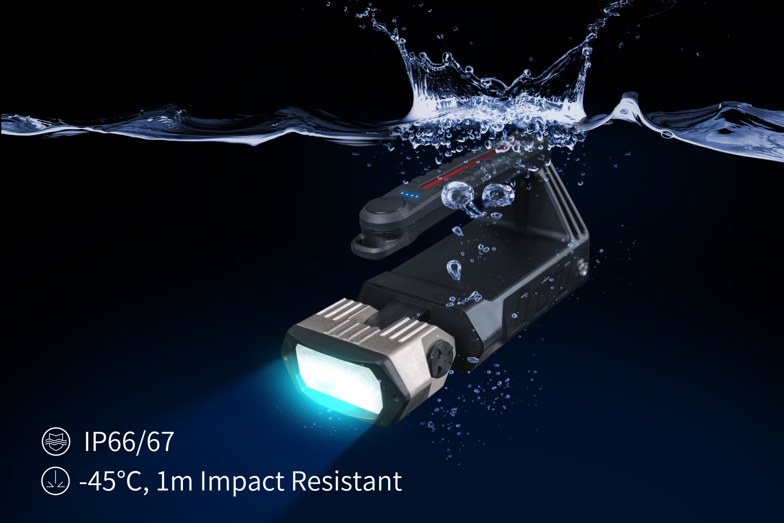ExMP52R Explosionsgeschützte wiederaufladbare Handlampe ohne Ladegerät