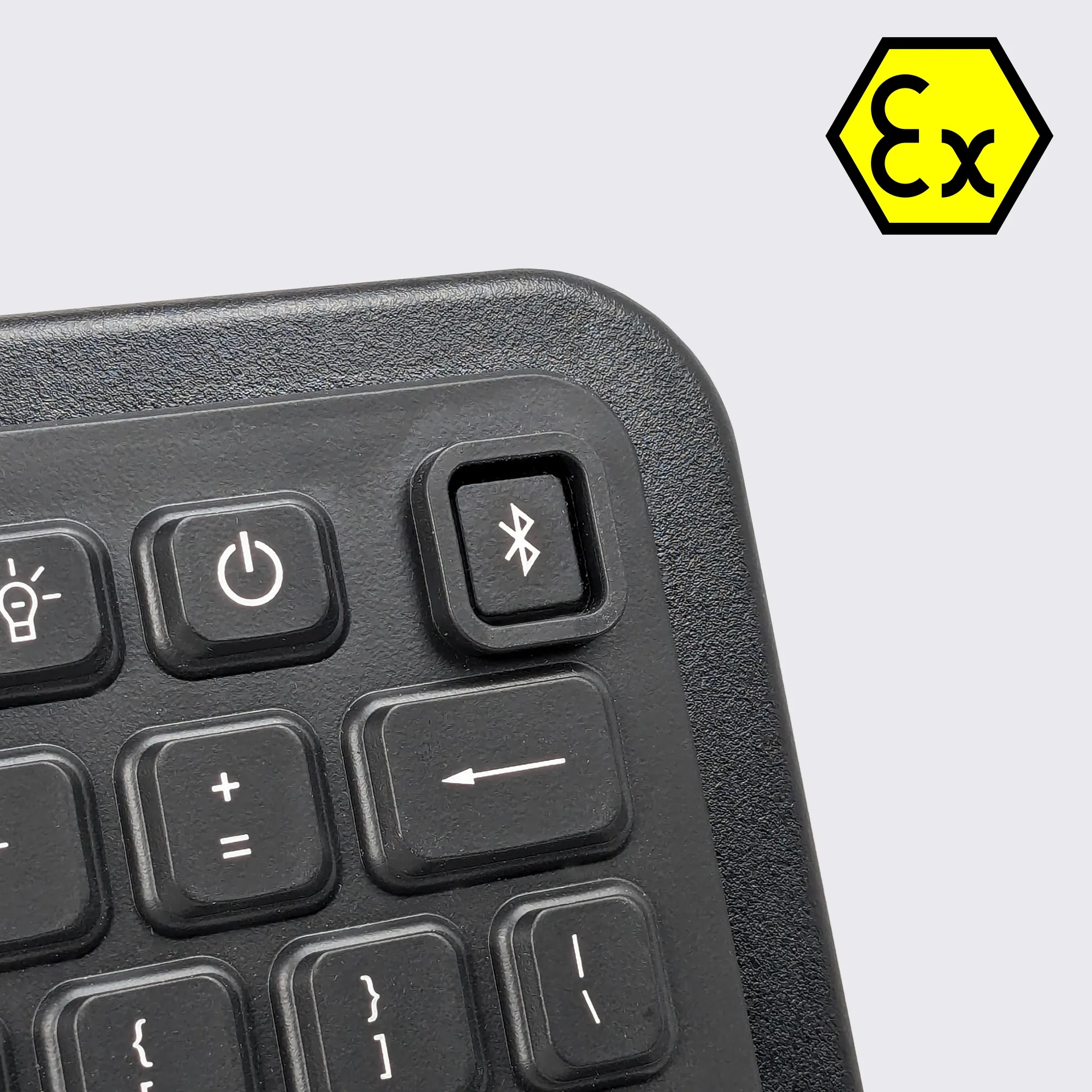 ATEX Intrinsically Safe Keyboard – Armadex BT-Key-02