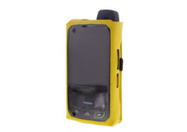 Leather case LC S01 yellow