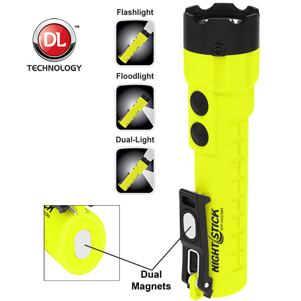 XPP-5422GMX | Gelbe Sicherheits-LED-Taschenlampe