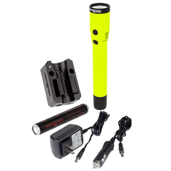XPR-5542GMX Green Safety Rated LED Flashlight | 400 Lumen | Dual Light | Rechargeable