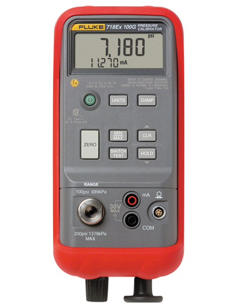718Ex pressure calibrator