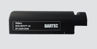 Battery approved in combination with hand-held scanner BCS 3678ex NI