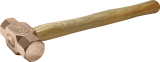 QTi® Vorschlaghammer - 500g / 1 lbs (Holzgriff)
