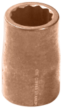 QTi® Steckschlüssel-Einsatz 1/2 (Bi-Hex) - 6 mm