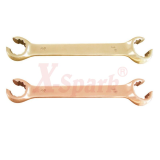 Flare Nut Open Ring Wrench 24 x 27 mm low spark / spark-free