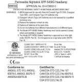 XPP-5458G Eigensichere, zulässige Multifunktions-Dual-Light ™ Kopflampe | 190 Lumen