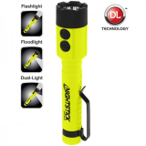 XPP-5414GX Gelbe Sicherheits-LED-Taschenlampe | 120 Lumen | Dual light