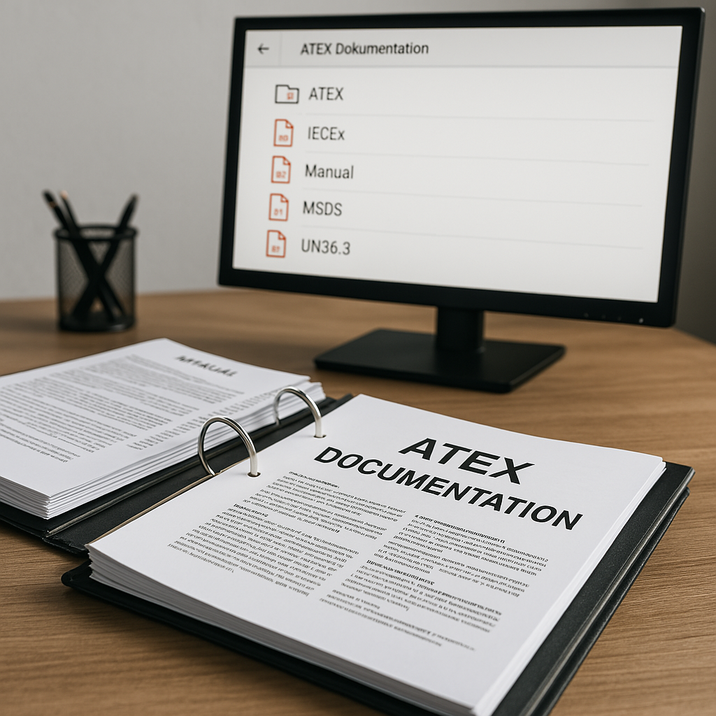 ATEX, IECEx, MSDS, Manual, Konformitätserklärung & Co. | ATEXshop.de