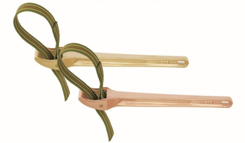 [129B-1002 AC] 129B Chiave per tubi con cintura (AC 300 mm)