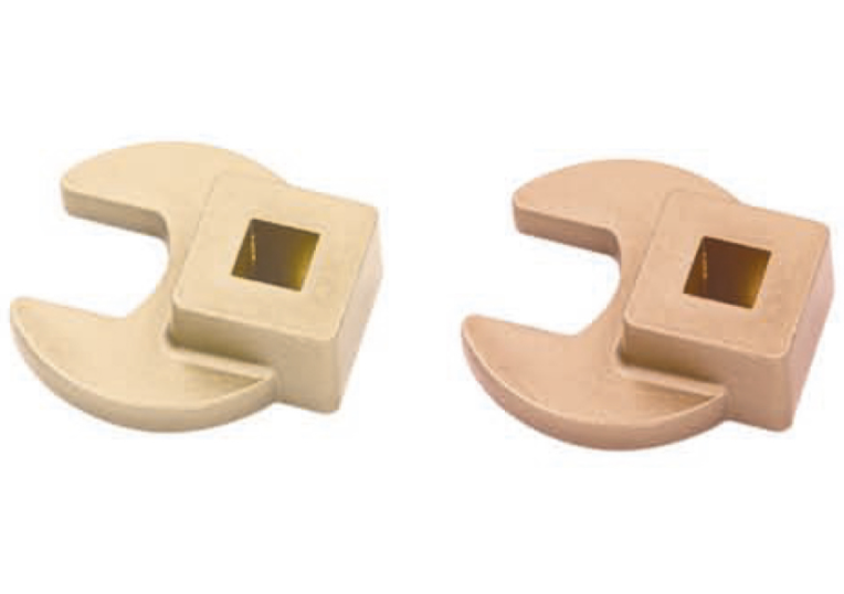 140A 1/2" piede di corvo con estremità aperta