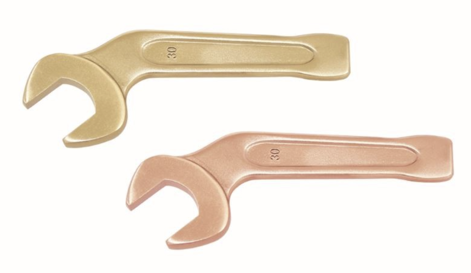 [141B-17 AC] 141B Impact spanner, bent (AC 17 mm)