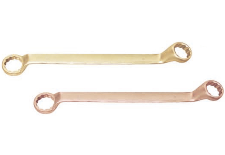 151A Double ring spanner, offset (DIN838)