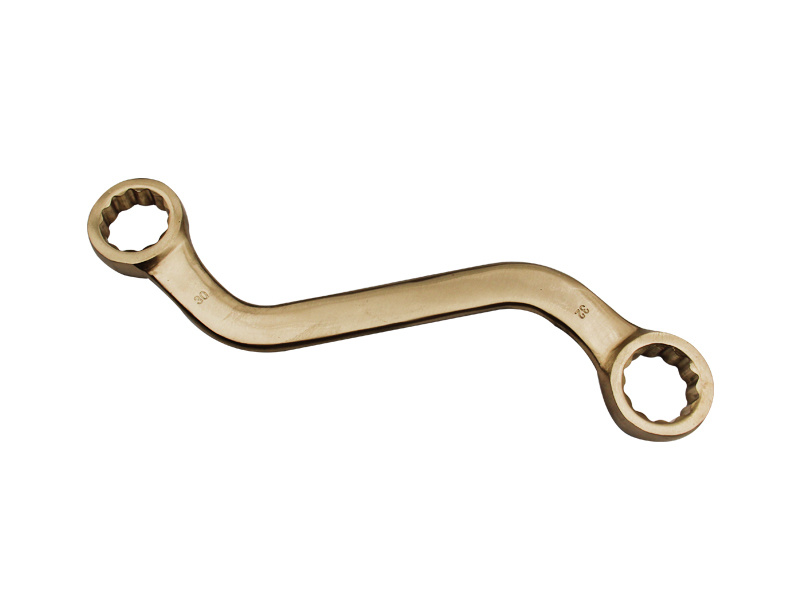 [152A-0607 AC] 152A Chiave doppia ad anello, curva (AC 6 x 7 mm)