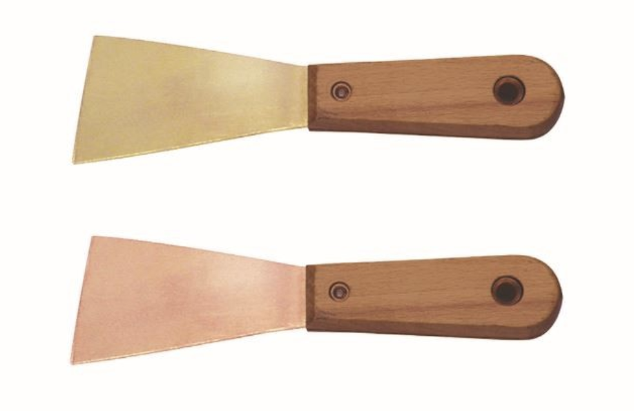 [204C-1002 AC] 204C Spatula with wooden handle (AC 25 x 200 mm)