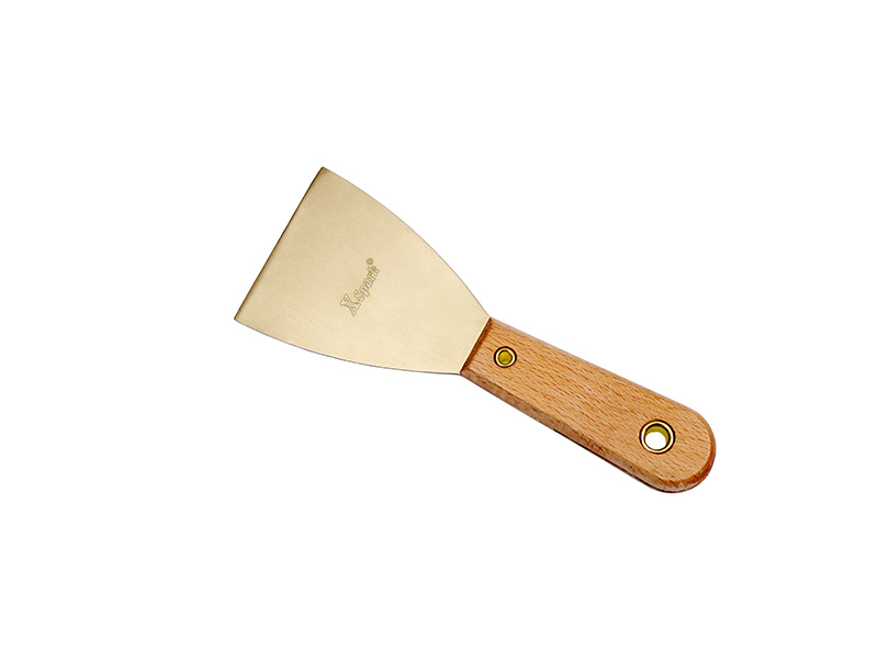 [204E-1002 AC] 204E Spatula with wooden handle (AC 75 x 200 mm)