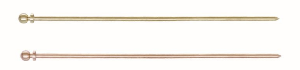 [238A-1002 AC] 238A Goupille auriculaire avec bille (AC 6 x 500 mm)