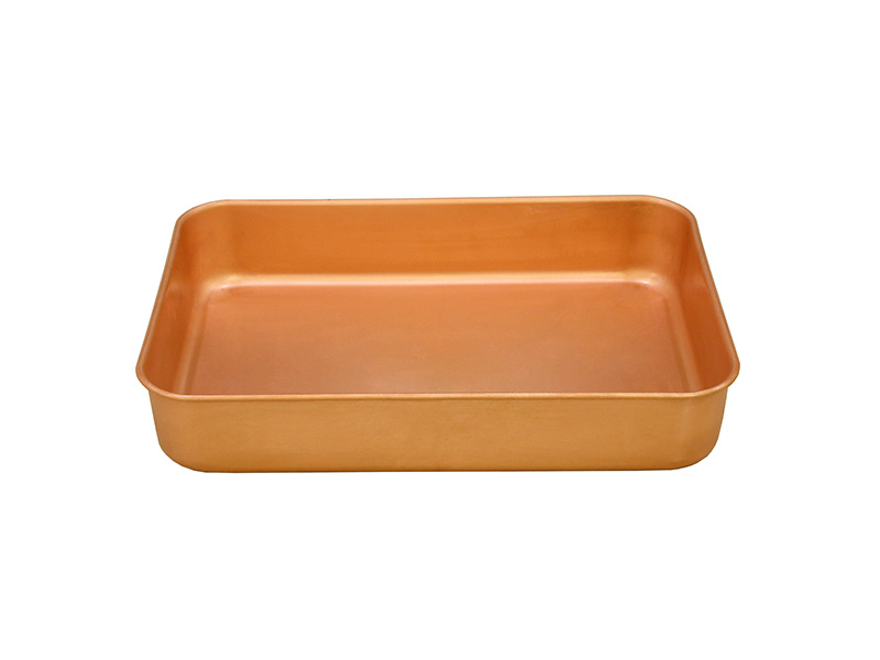 [283F-1002 Brass] 283F Basin (Brass 400 x 300 x 40 mm)