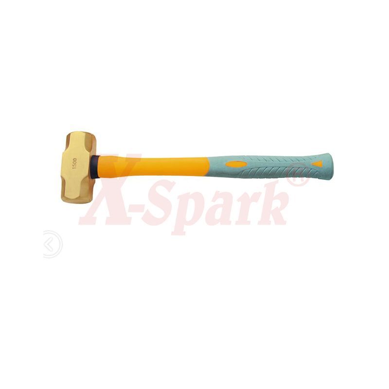 [2102A-1002 Brass] 2102A Brass hammer mallet (Brass 1Ib)