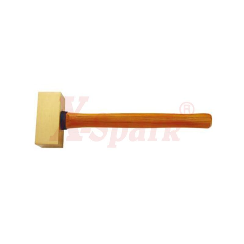 [2106B-1002 Brass] 2106B Brass hammer, double-sided (Brass 500g)