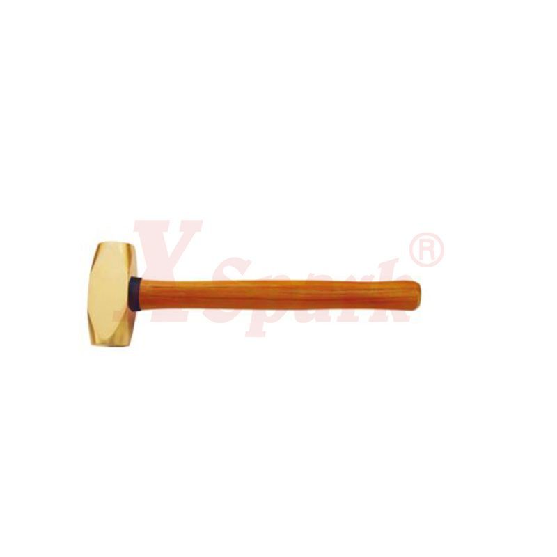[2107B-1002 Brass] 2107B Brass flat hammer (Brass 1Ib)