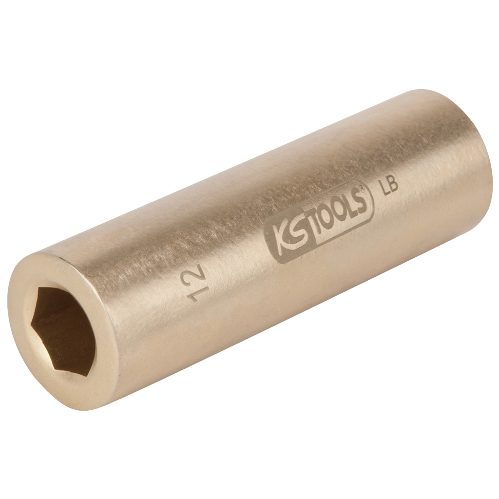 [963.1232] BRONZEplus douille 1/2" 6 côtés longue (10 mm)