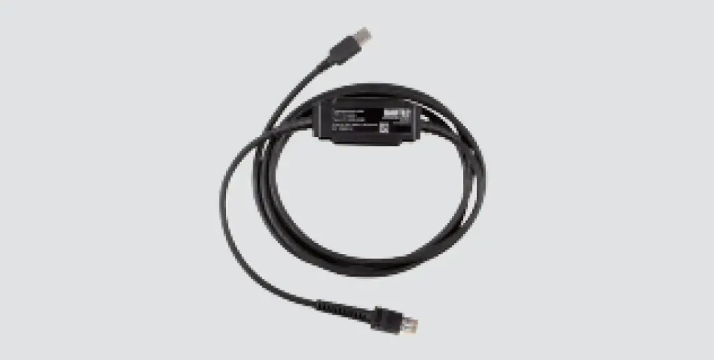 Programmeer- en aansluitkabel USB 1,9 m (glad) voor BCS 3608ex IS en BCS 3678ex IS