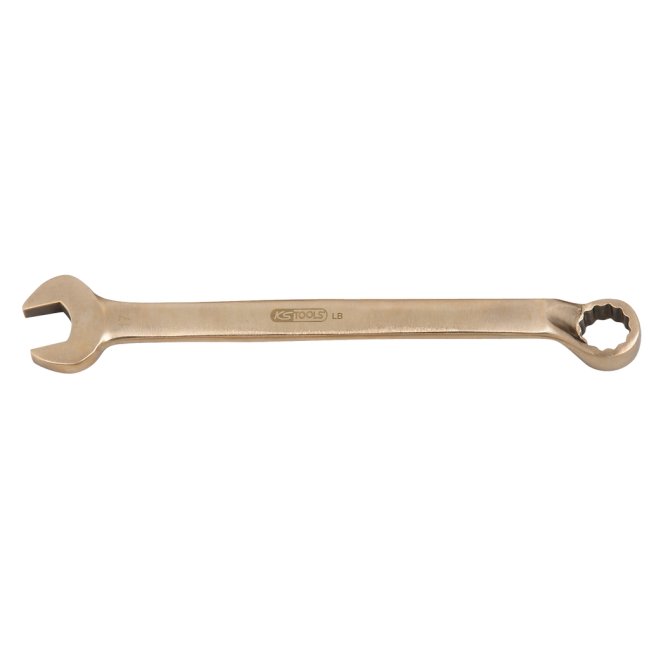 [963.7366] BRONZEplus ringsleutel met steeksleutel, geknikt (27 mm)