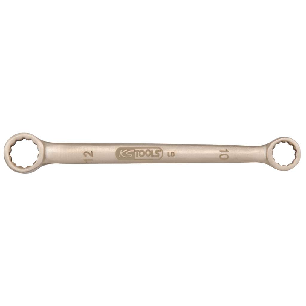 Chiave ad anello doppia BRONZEplus diritta 30 x 32 mm