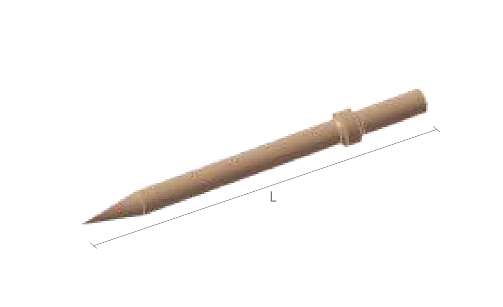 [CH-1205] QTi® Pneumatic Rundmeißel (Type B) (12 x 125 mm)