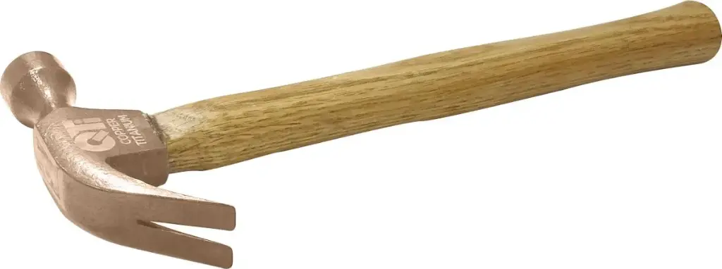 [HM-3023] QTi® Klauenhammer mit Holzgriff (230g / 0.5 lbs)