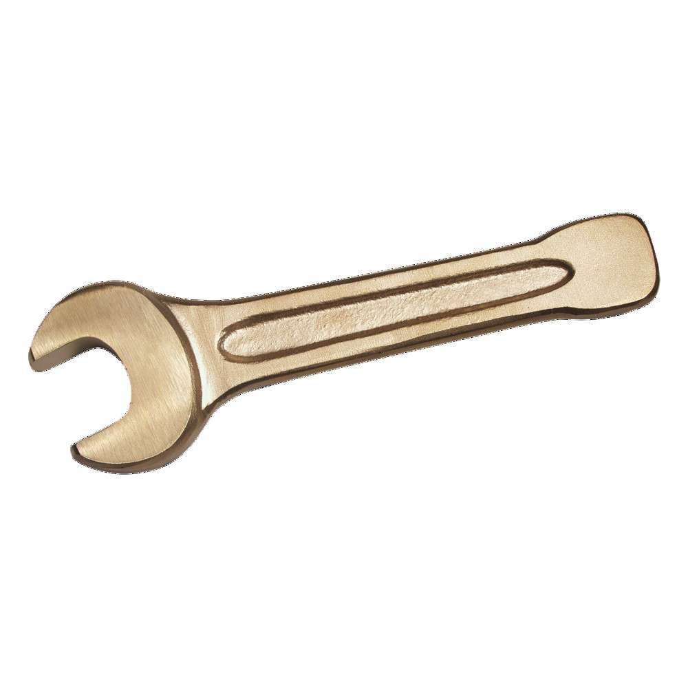 [0030014S] Non-sparking open-end wrench, similar to DIN 133 (14 mm)
