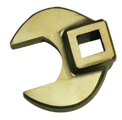 [0137630S] Chiave a piede di porco, aperta, antiscintilla, attacco quadrato da 1/2". (13 mm)