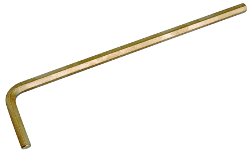 [0251030S] Inbussleutel, vonkvrij, lange uitvoering (3 mm)