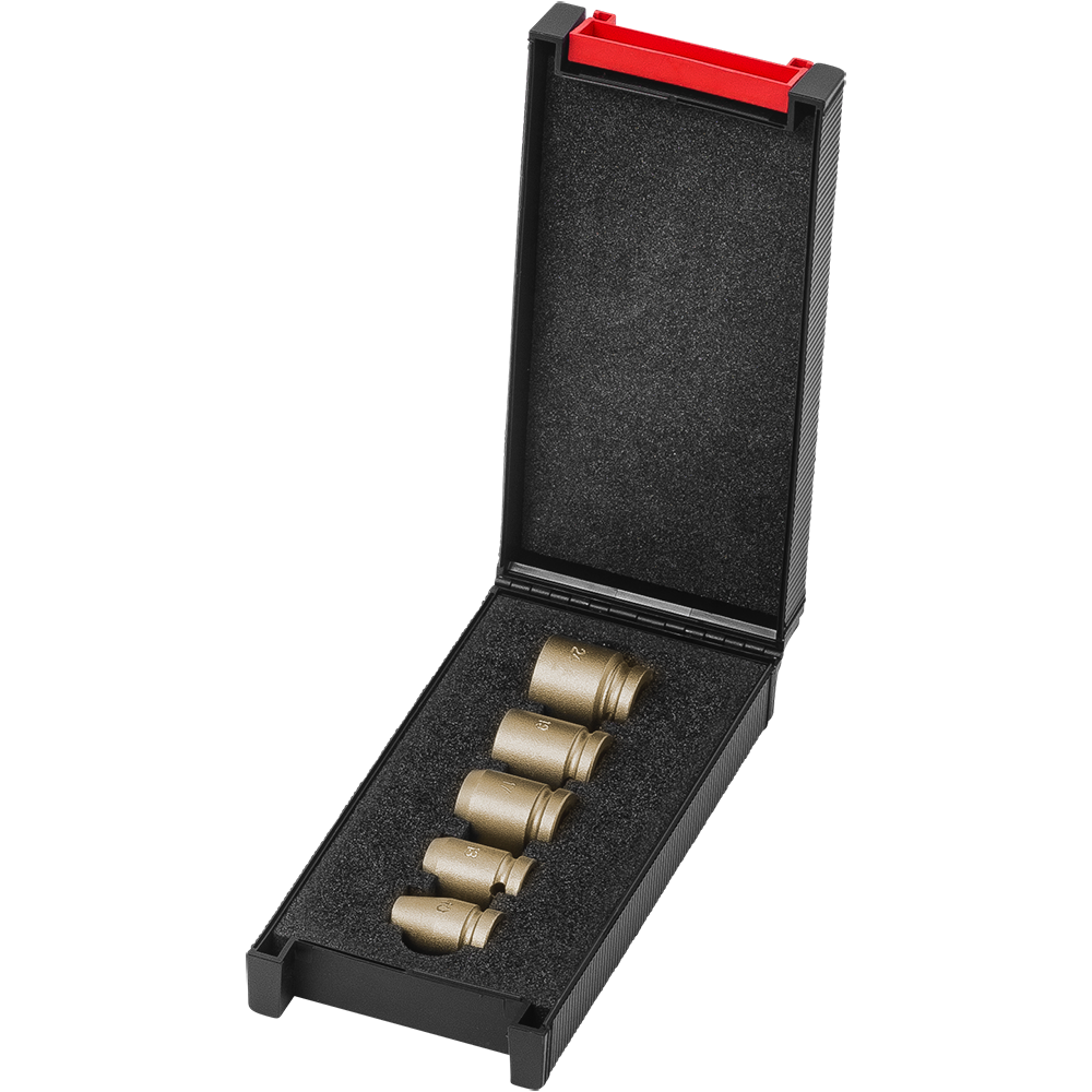 [0430045S] Schlagschrauber-Knarrenkasten, funkenfrei, 1/2"