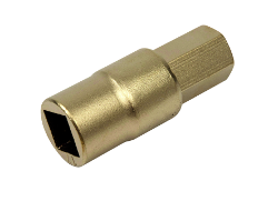 Embout de tournevis sans étincelle, à six pans creux, 1".