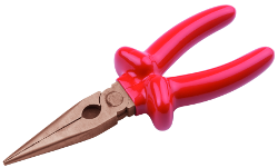 [0631802C] Non-sparking telephone pliers, insulated, 180 mm