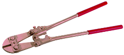 Bolzenschneider funkenfrei, Griffe tauchisoliert, 620 mm