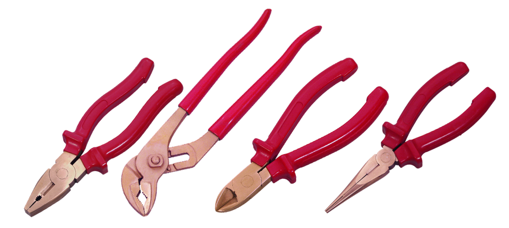 Non-sparking pliers set