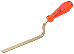 Non-sparking joint trowel, width 10 mm