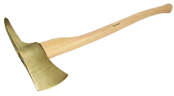 Fire axe, non-sparking, similar to DIN 14900, length 800 mm