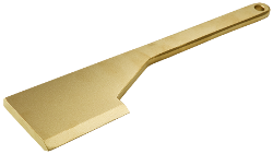 Non-sparking carbide drum opener