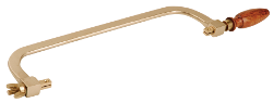 [1100680S] Vonkvrije ijzerzaag, met houten handvat
