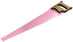 Handsäge / Fuchsschwanz funkenfrei, 700 mm
