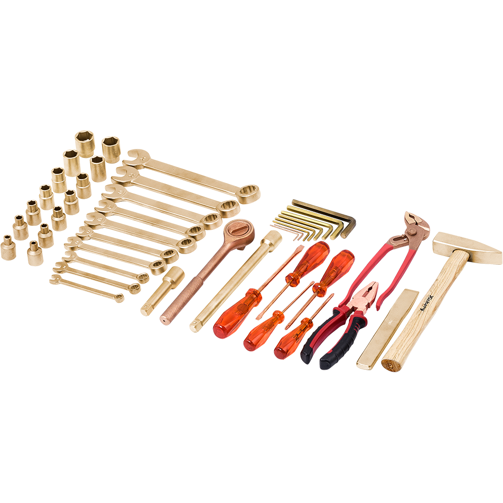 Basic tool set 44 pcs. only WZ
