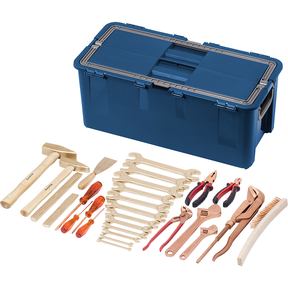 Set d'outils de serrurier 29 pièces en boîte
