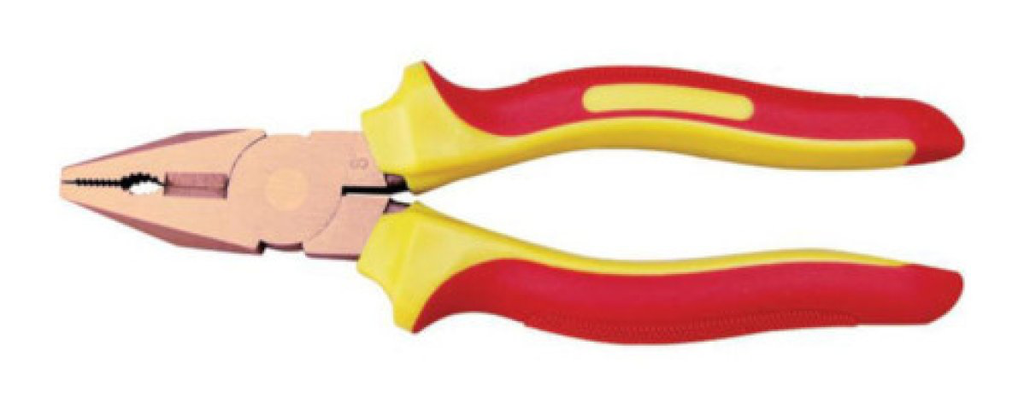 [6201-1002 AC] Insulated non-sparking pliers 150 mm (6", 150 mm lang AC)