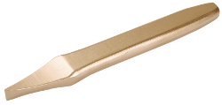 Cross chisel spark-free, oval shape