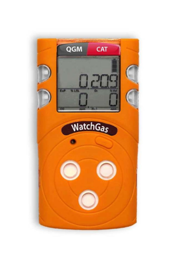 QGM-IR multi-gas warning device with O2 sensor